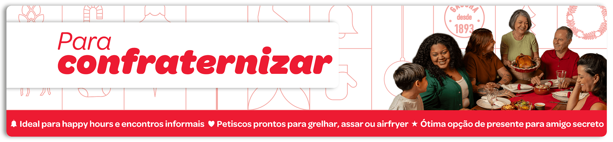 Para confraternizar