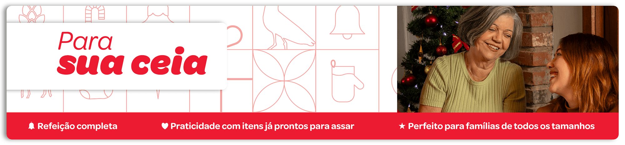 Para sua ceia